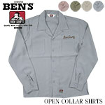 ベンデイビス　オープンカラーシャツ