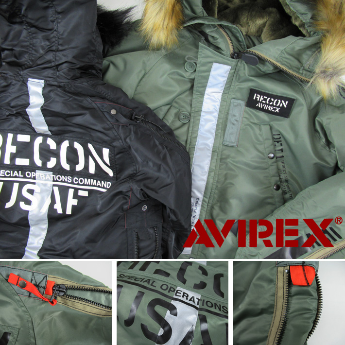 AVIREX RECON N-3 ACTION N-3B アヴィレックス