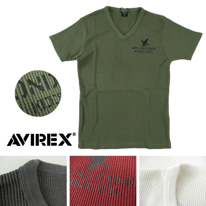 AVIREX ミリタリーシャツ