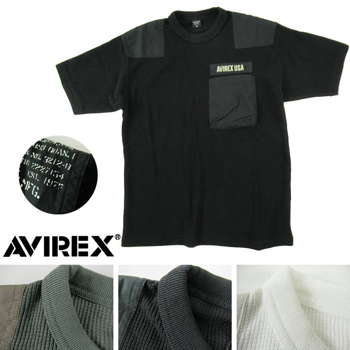 AVIREX ミリタリーシャツ