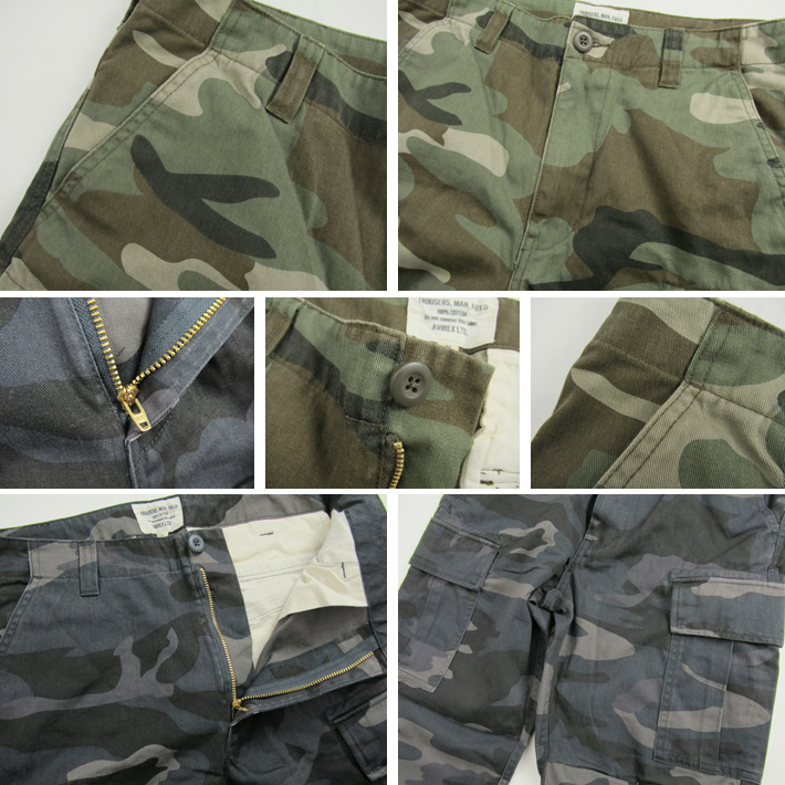 AVIREX BASIC CARGO PANTS