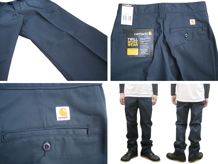 Carhartt カーハート ツイルワークパンツ TWILL WORK PANTS B290 JOE