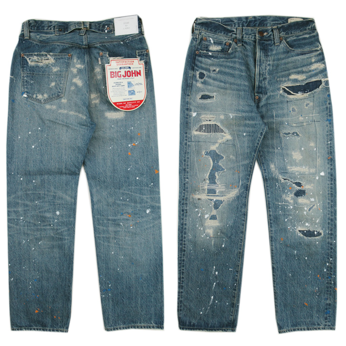 BIGJOHN DENIM WASH LABO M103J BUCKAROO RELAX FIT -JOE-