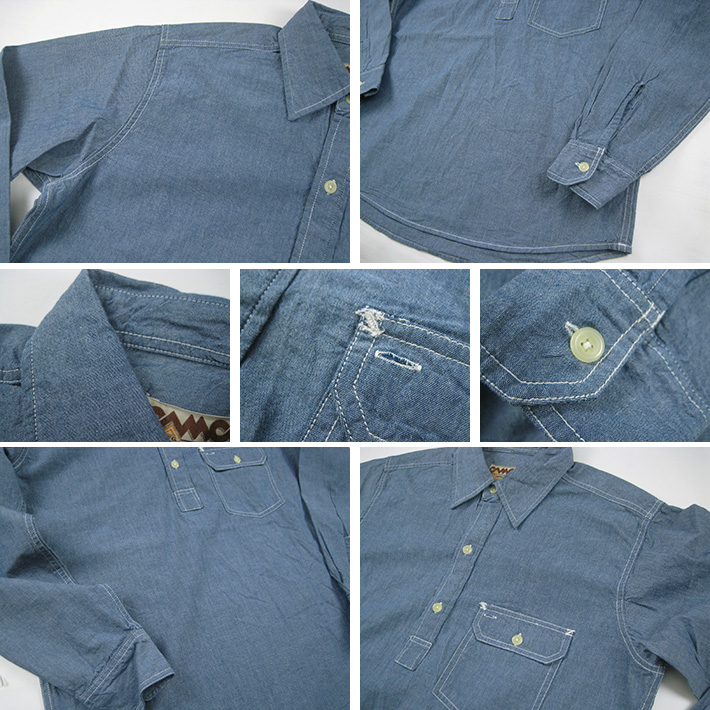 CAMCO L/S CHAMBRAY SHIRTS