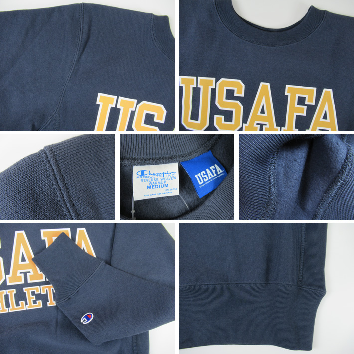 Champion チャンピオン リバースウィーブ 青タグ クルーネック