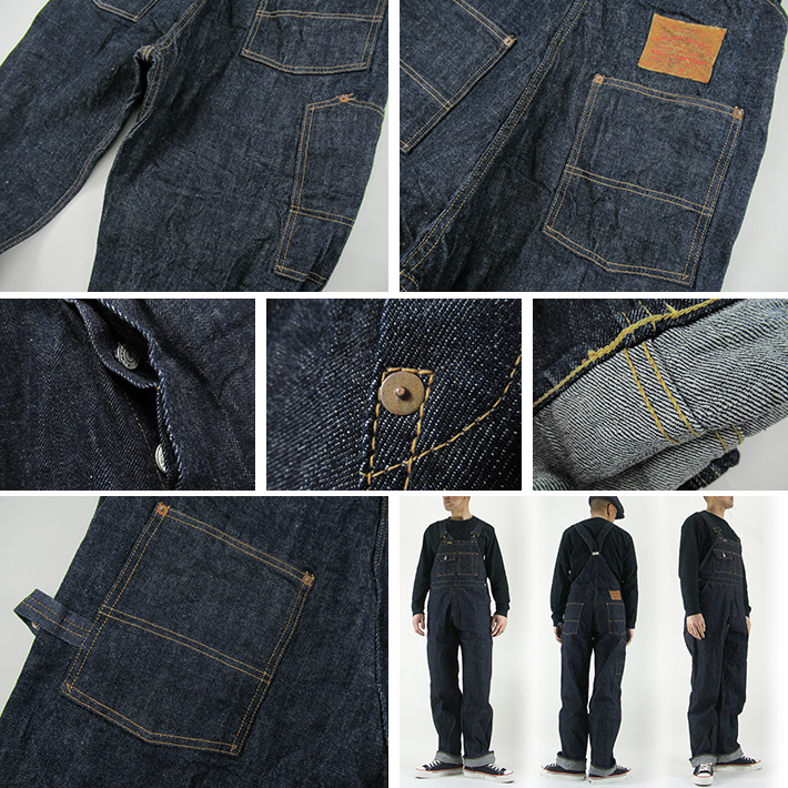 WAREHOUSE ウエアハウス ダックディガー DDXX No.1 Denim Overall