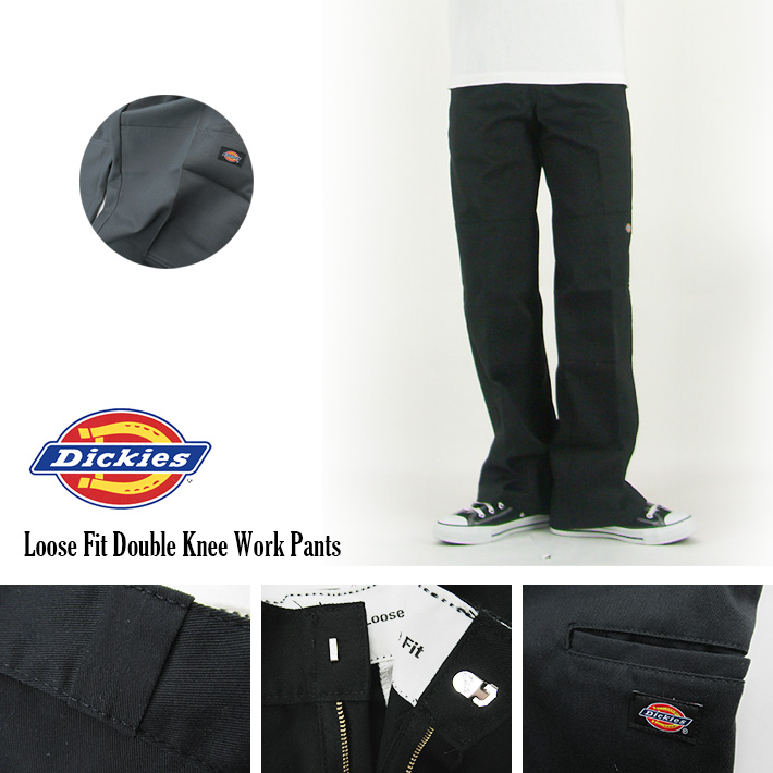 Dickies ディッキーズ ダブルニーワークパンツ ルーズフィット 85283 -JOE-