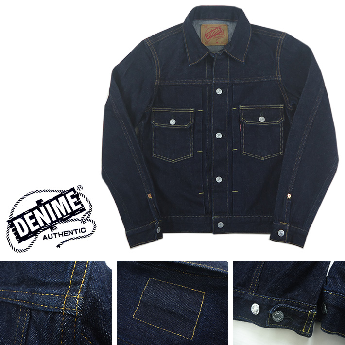 DENIME ドゥニーム 2ND TYPE デニムジャケット ワンウォッシュ -JOE-