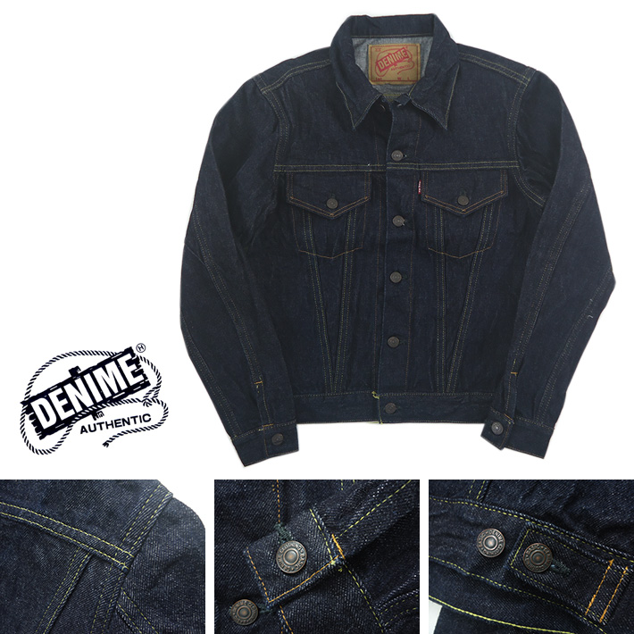 DENIME ドゥニーム 3RD TYPE デニムジャケット ワンウォッシュ -JOE-