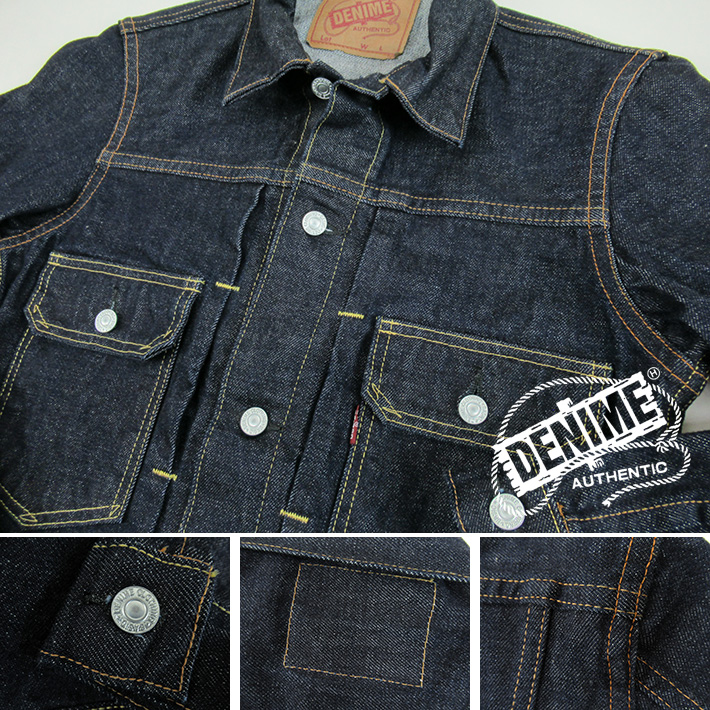 DENIME ドゥニーム 2ND MODEL デニムジャケット ワンウォッシュ -JOE-