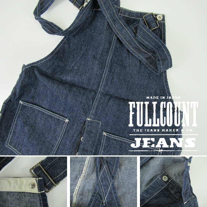 FULLCOUNT フルカウント 1140 Early 1900th Bib Overalls -JOE-