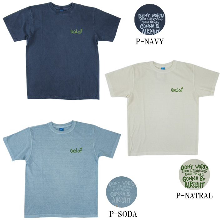 Good On グッドオン グラフィックTシャツ 3 BIRD クルーネック