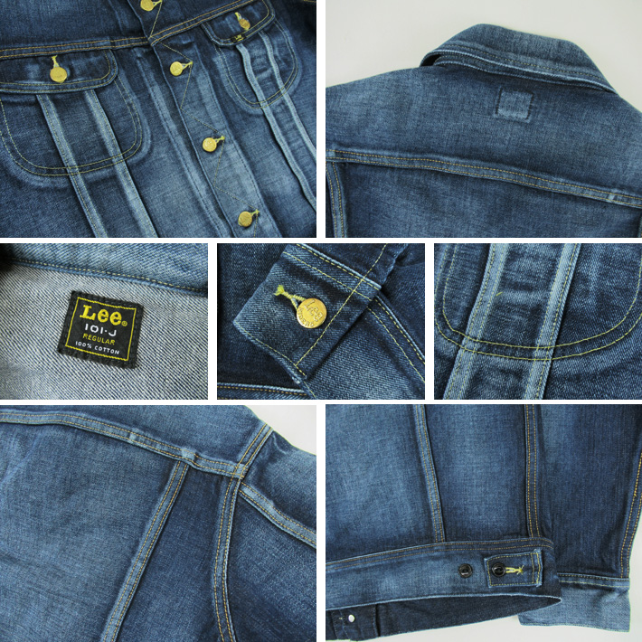 Lee 101J 濃色ブルー RIDER JACKET デニムジャケット LEE-LM8100