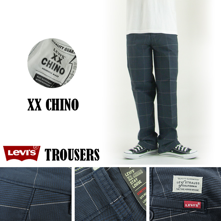 Levi's リーバイス チノ ネイビー XX STAY LOOSE CHINO 39352 -JOE-