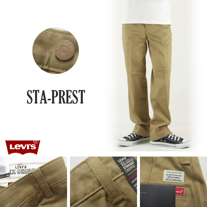 Levi's リーバイス STA-PREST ハーベストゴールド XX CHINO STRAIGHT 39662-0014 -JOE-