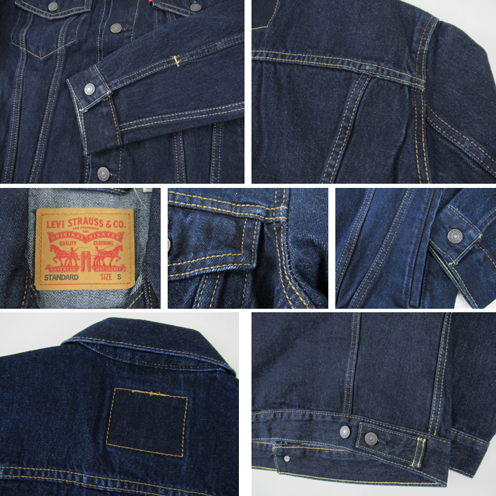 Levi's リーバイス デニム トラッカージャケット リンス 72334-0134 -JOE-