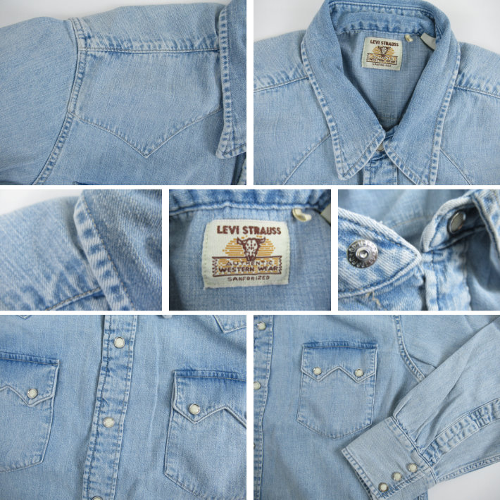 リーバイス ヴィンテージ ウエスタンシャツ