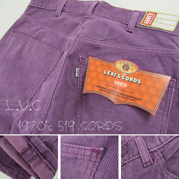 Levi's CORDS コーデュロイパンツ M PC9-18921-0001