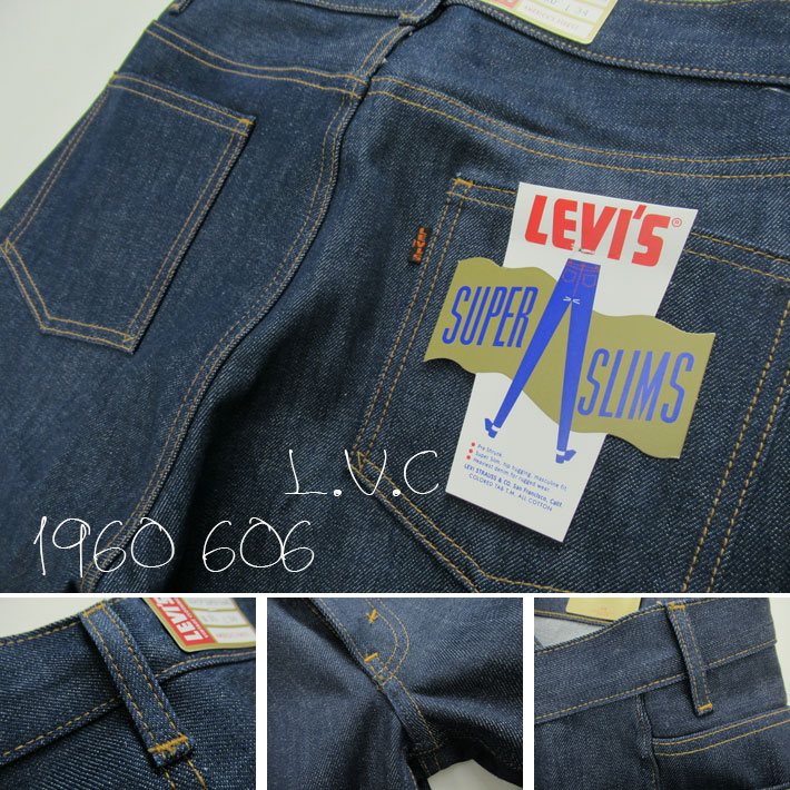 LEVI'S VINTAGE CLOTHING 606 ヴィンテージ 1960年代モデル リジッド