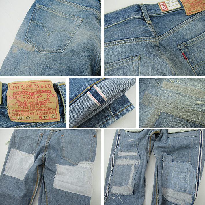 LEVIS VINTAGE CLOTHING リーバイス 501XX ヴィンテージ 1955年モデルROCKET CITY 50155-0051  【off price】 -JOE-