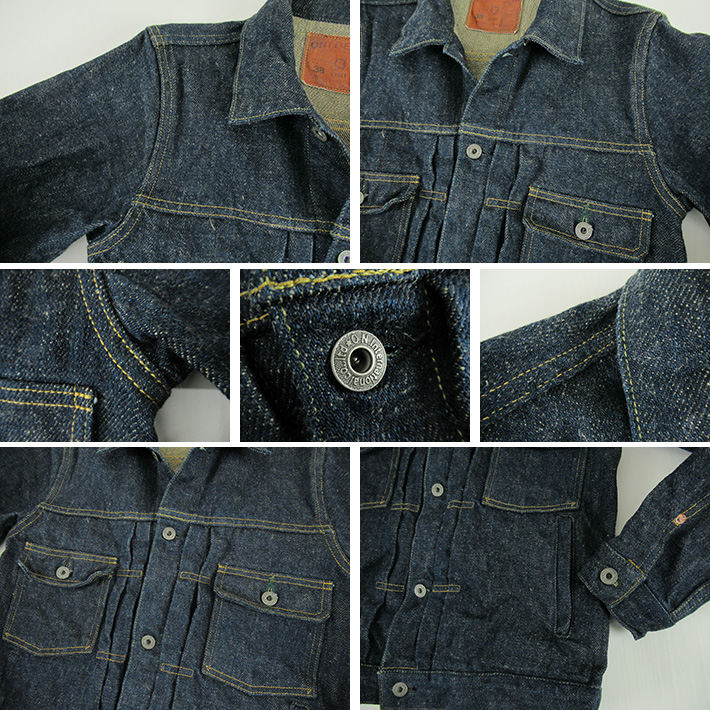 鬼デニム 20oz シークレットデニム 2nd TYPE デニムジャケット 02516P