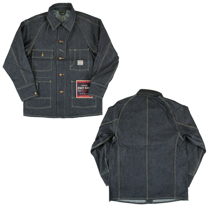 PAYDAY ペイデイ カバーオール USA Denim Work Man's Coat COCKPIT USA