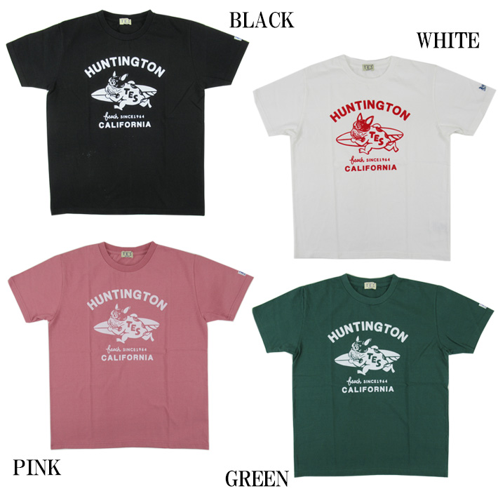TES エンドレスサマー サーフ Tシャツ RUNNING BUHI FLOCKY T-SHIRT FH