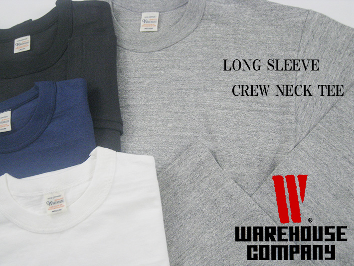 WAREHOUSE ウエアハウス Lot.5907 長袖ヘンリーネック Tシャツ