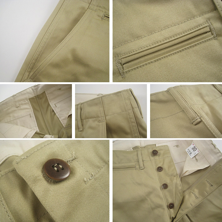 WAREHOUSE ウエアハウス Lot.1082 CHINOES チノトラウザー -JOE-
