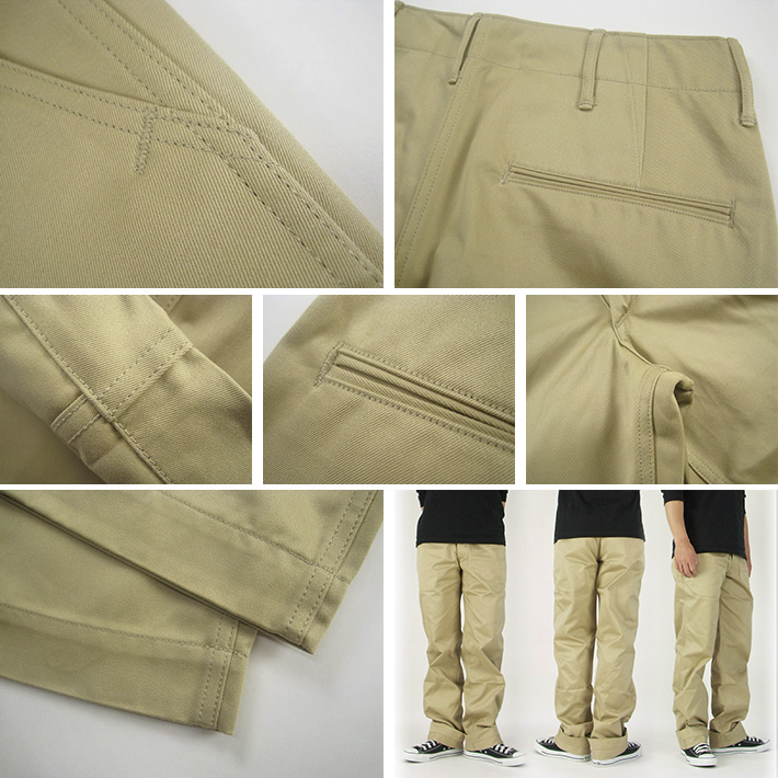 WAREHOUSE ウエアハウス Lot.1082 CHINOES チノトラウザー -JOE-