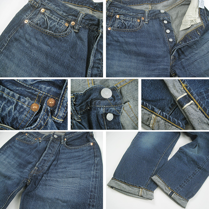 WAREHOUSE ウエアハウス 2ND-HAND Lot.1101 ユーズドウォッシュ