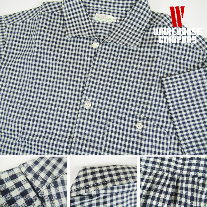 ウエアハウス オープンカラーシャツ