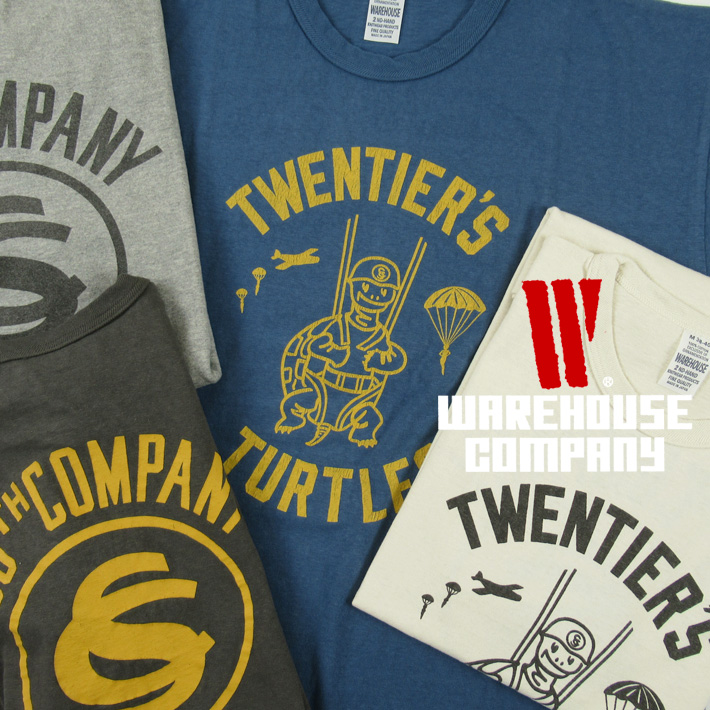 ウエアハウス　両面　ナンバリング　ティシャツ WAREHOUSE ウエアハウス Lot.4064 Tシャツ TURTLES 【半袖T