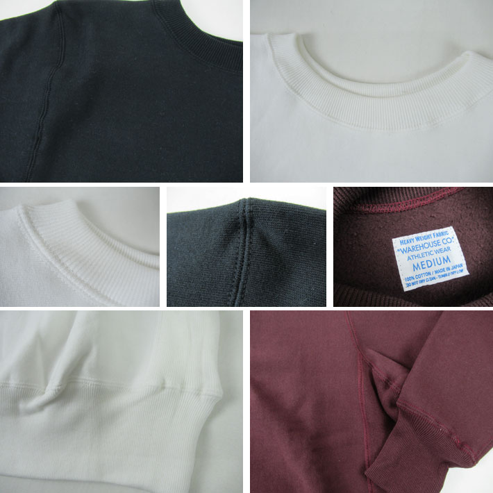 WAREHOUSE ウエアハウス Lot.483 無地 スウェットシャツ -JOE-